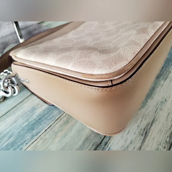 Coach Cassie Crossbody 19 In Signature Canvas/Leather - Picture 9 of 16